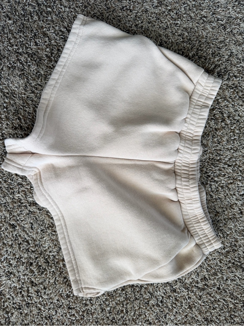 Cream Lounge Shorts